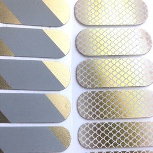 2/$10 Jamberry Nail Wrap coordinating sheets